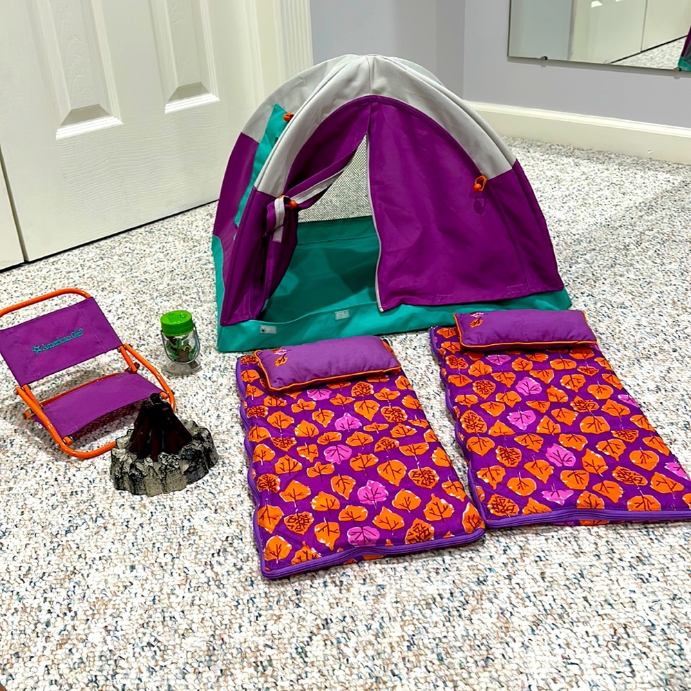 American Girl Camping Set